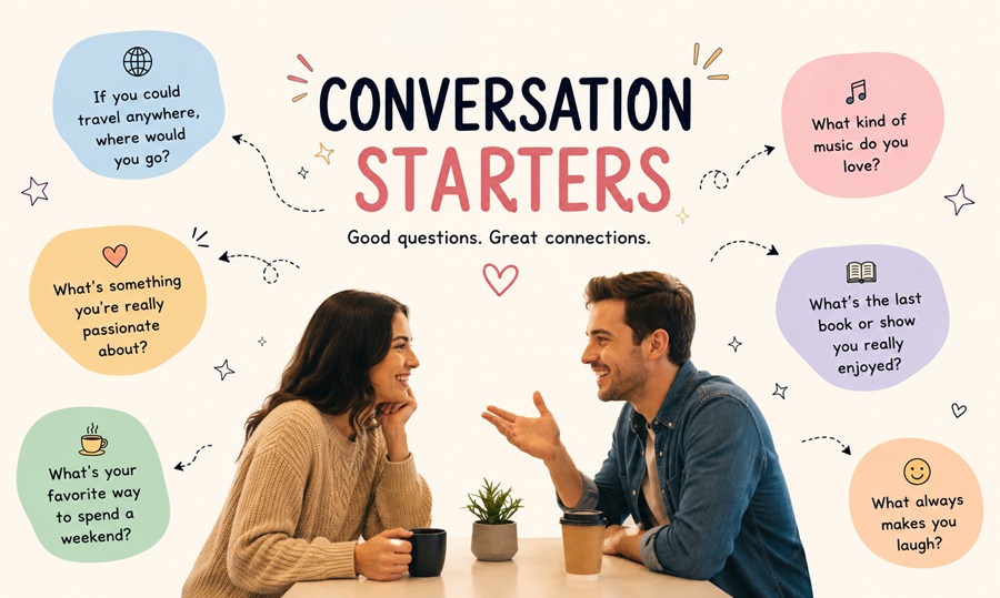60+ Conversation Starters That Don’t Feel Forced