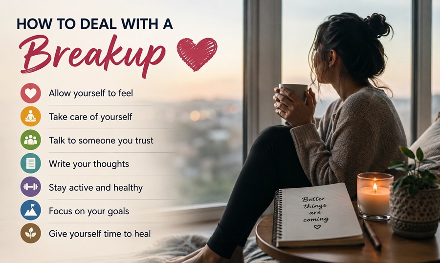 How to Deal With a Breakup: A Step-by-Step Guide